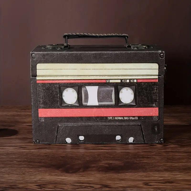 Cassette Style Wooden Storage Box Two Colours | StorageOZ