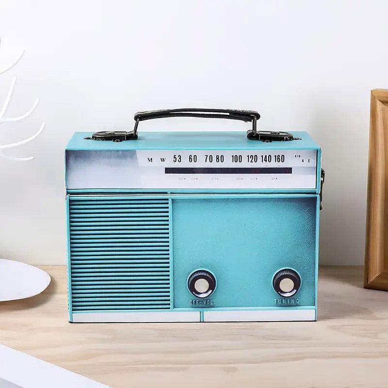 Cassette Style Wooden Storage Box Two Colours | StorageOZ