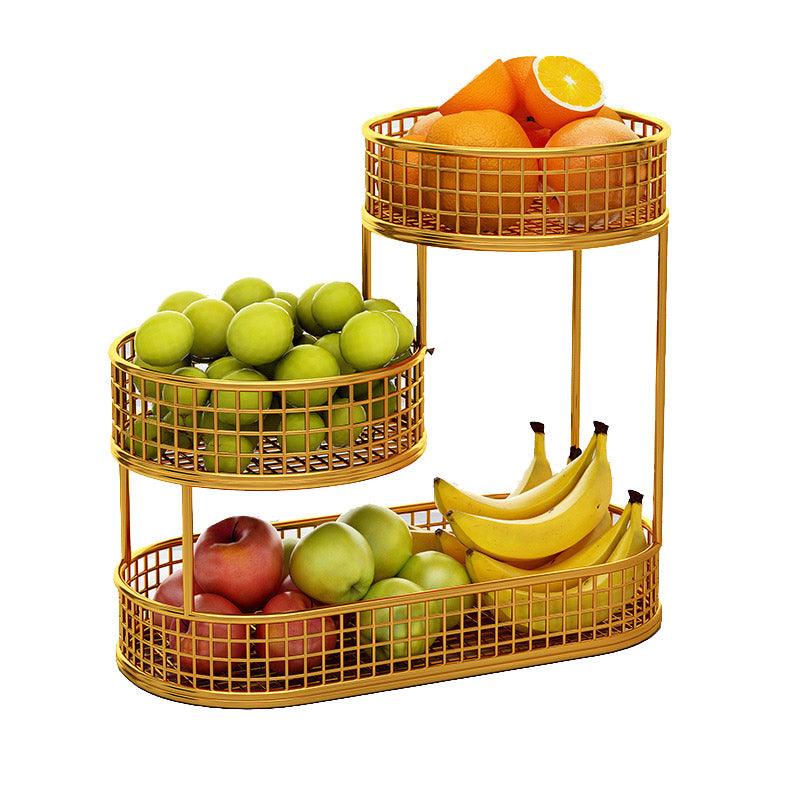 Multi Layer Fruit Snack Rack Two Colours | StorageOZ