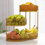 Multi Layer Fruit Snack Rack Two Colours | StorageOZ