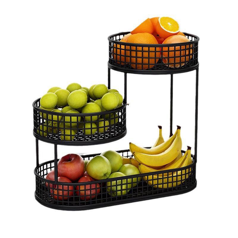 Multi Layer Fruit Snack Rack Two Colours | StorageOZ
