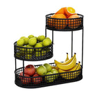 Multi Layer Fruit Snack Rack Two Colours | StorageOZ