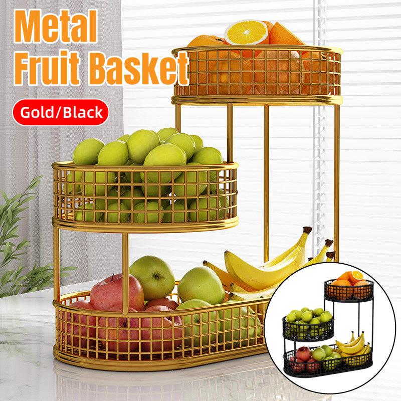 Multi Layer Fruit Snack Rack Two Colours | StorageOZ