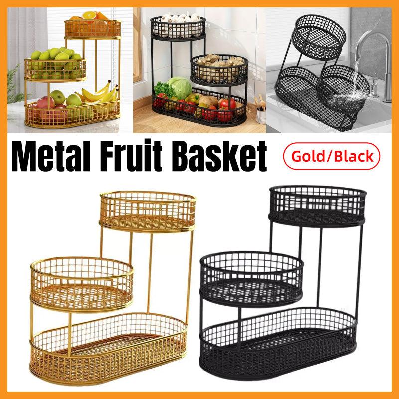 Multi Layer Fruit Snack Rack Two Colours | StorageOZ