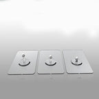 10 Pcs Punch Free Adhesive Screw Hook Set | StorageOZ