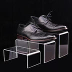 3 Pcs Acrylic Display Stand Shoe Rack Set | StorageOZ
