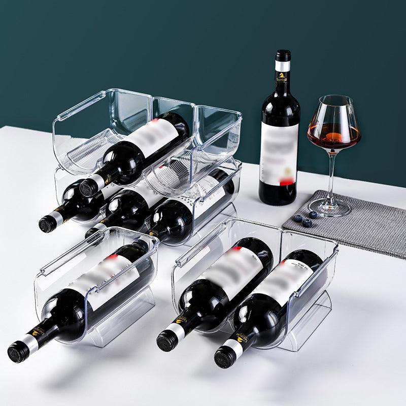 Stackable Fridge Bottle Storage Rack Set | StorageOZ