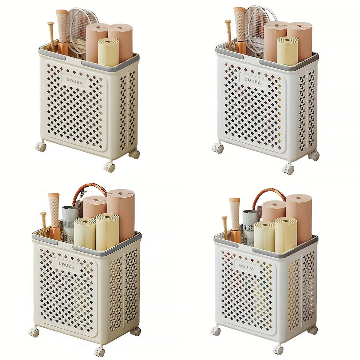 Laundry Basket with Wheels Two Size Options | StorageOZ