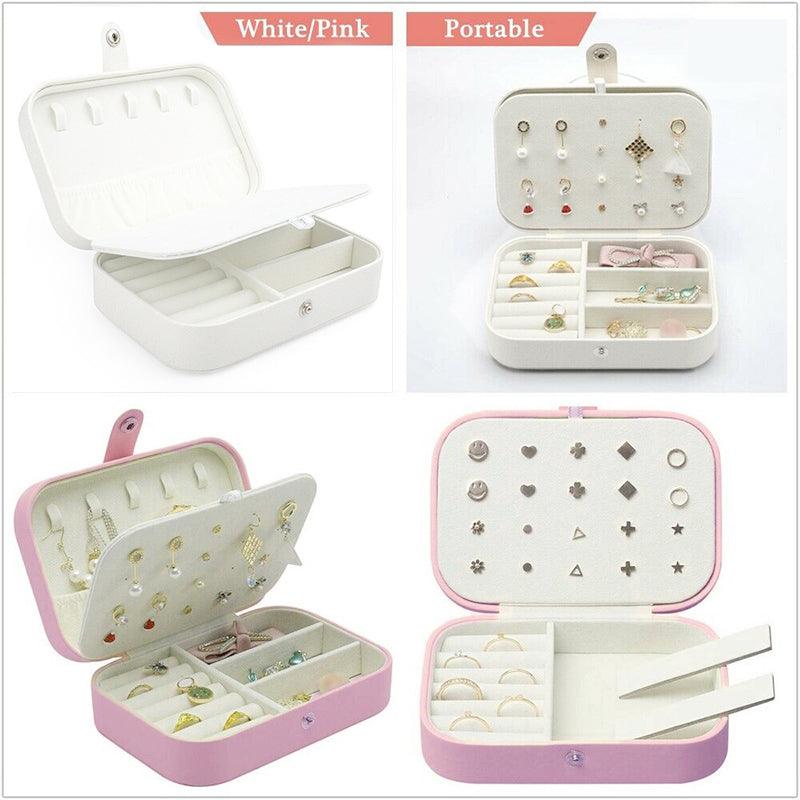 Portable Travel Jewellery Box Organiser Case | StorageOZ