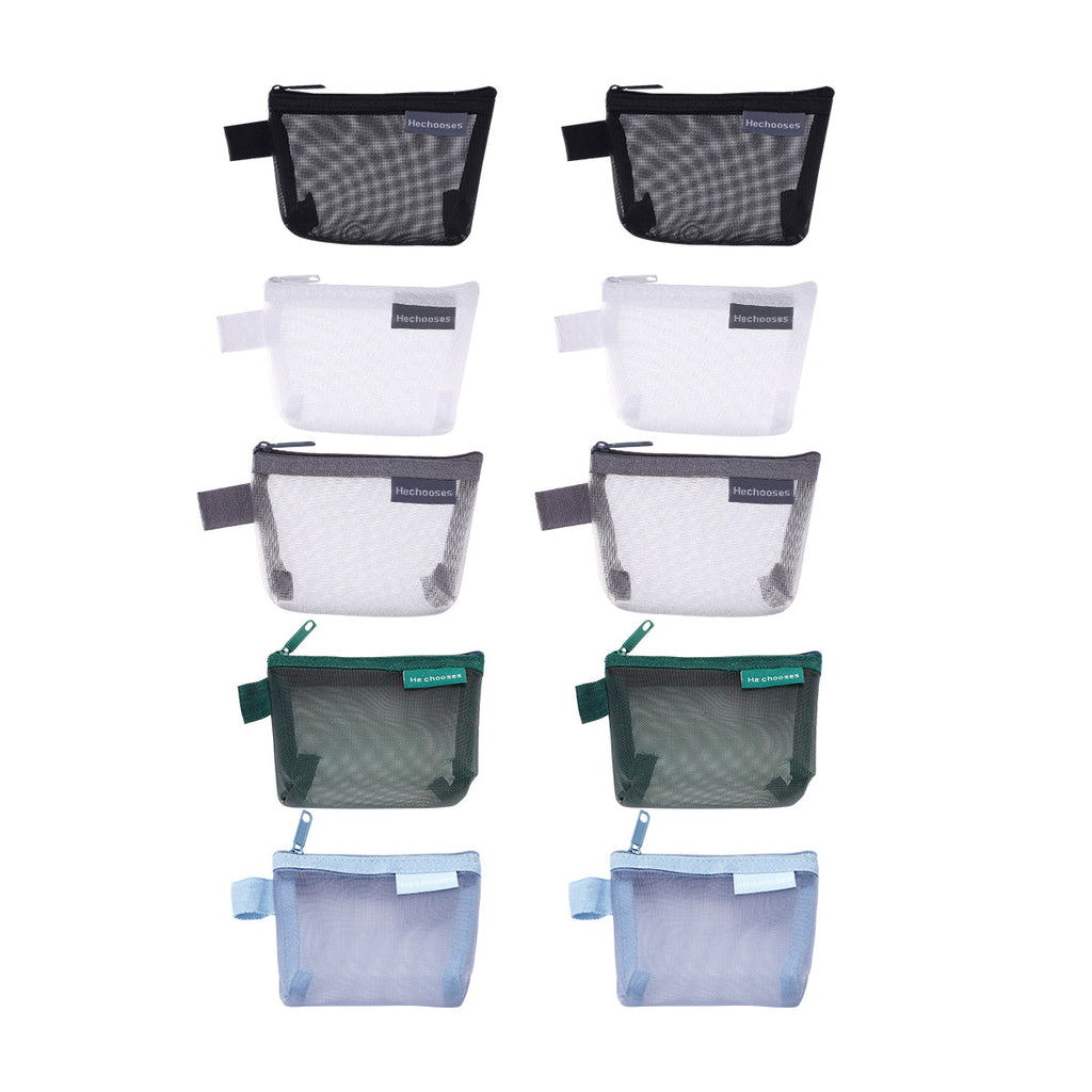 10 Pcs Mesh Storage Bags Home Organiser Set | StorageOZ