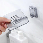 Adhesive Bathroom Soap Dish Storage Rack | StorageOZ