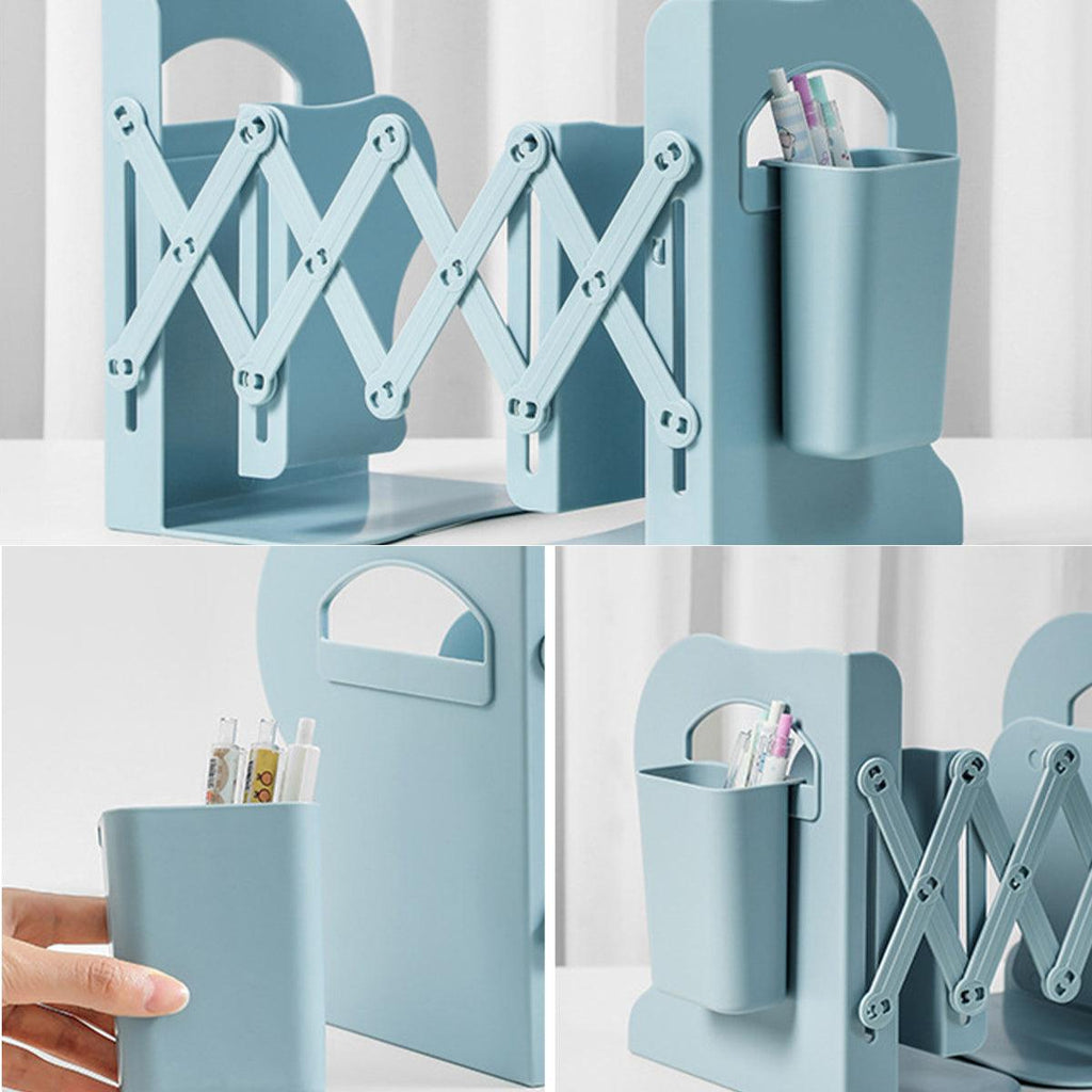 Expandable Book Stand Desk Rack Three Colours | StorageOZ