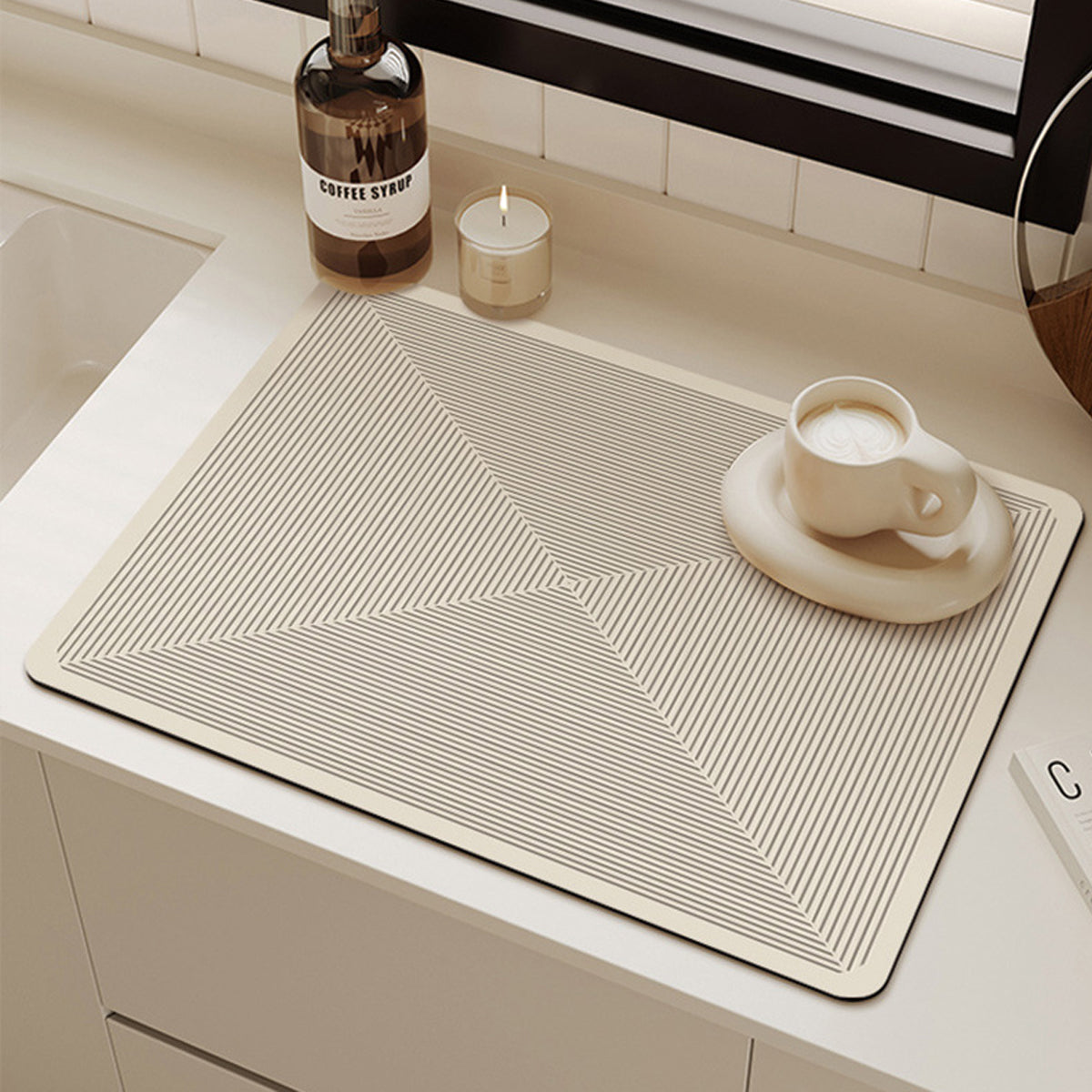 2 Pcs Absorbent Kitchen Pads 30x40 Two Types | StorageOZ