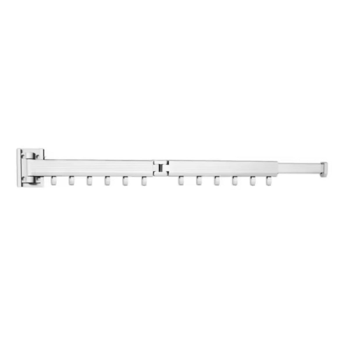 Foldable Aluminium Wall Clothes Rack Two Colours | StorageOZ