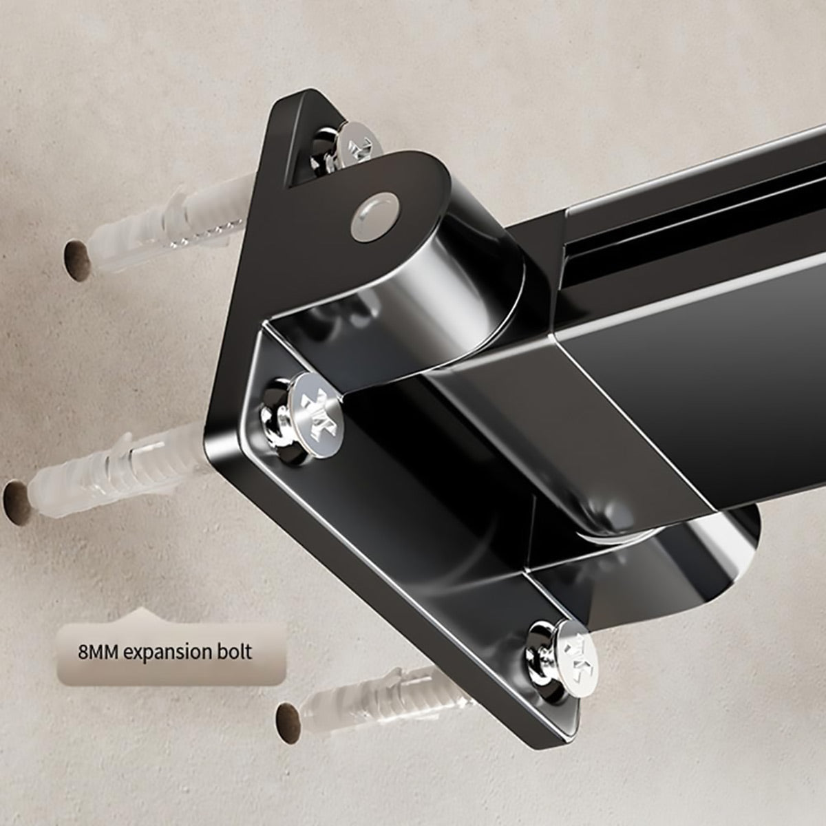 Foldable Aluminium Wall Clothes Rack Two Colours | StorageOZ