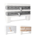4 in 1 Wall Cling Wrap Foil Storage Rack | StorageOZ