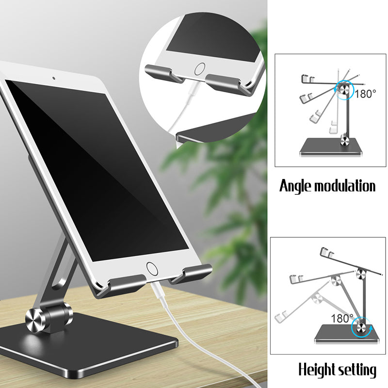 Adjustable Dual Shaft Tablet Stand Holder | StorageOZ