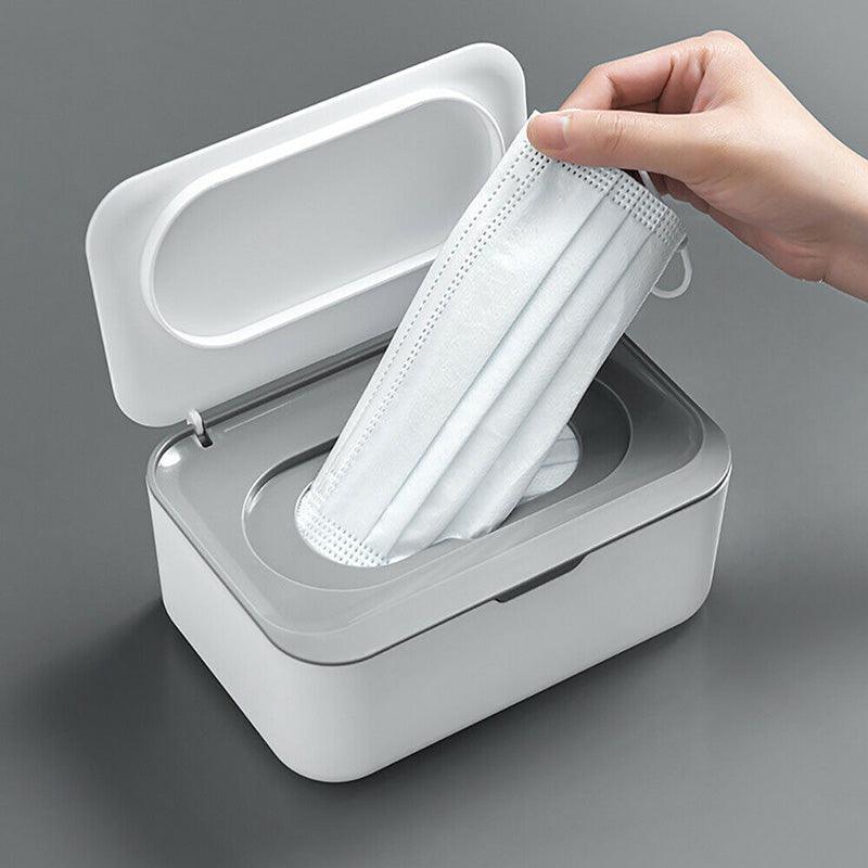PP Wipe and Tissue Storage Box Two Colours | StorageOZ