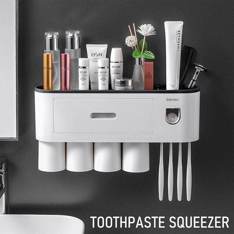 Wall Mounted Toothbrush Holder Five Cup Styles | StorageOZ