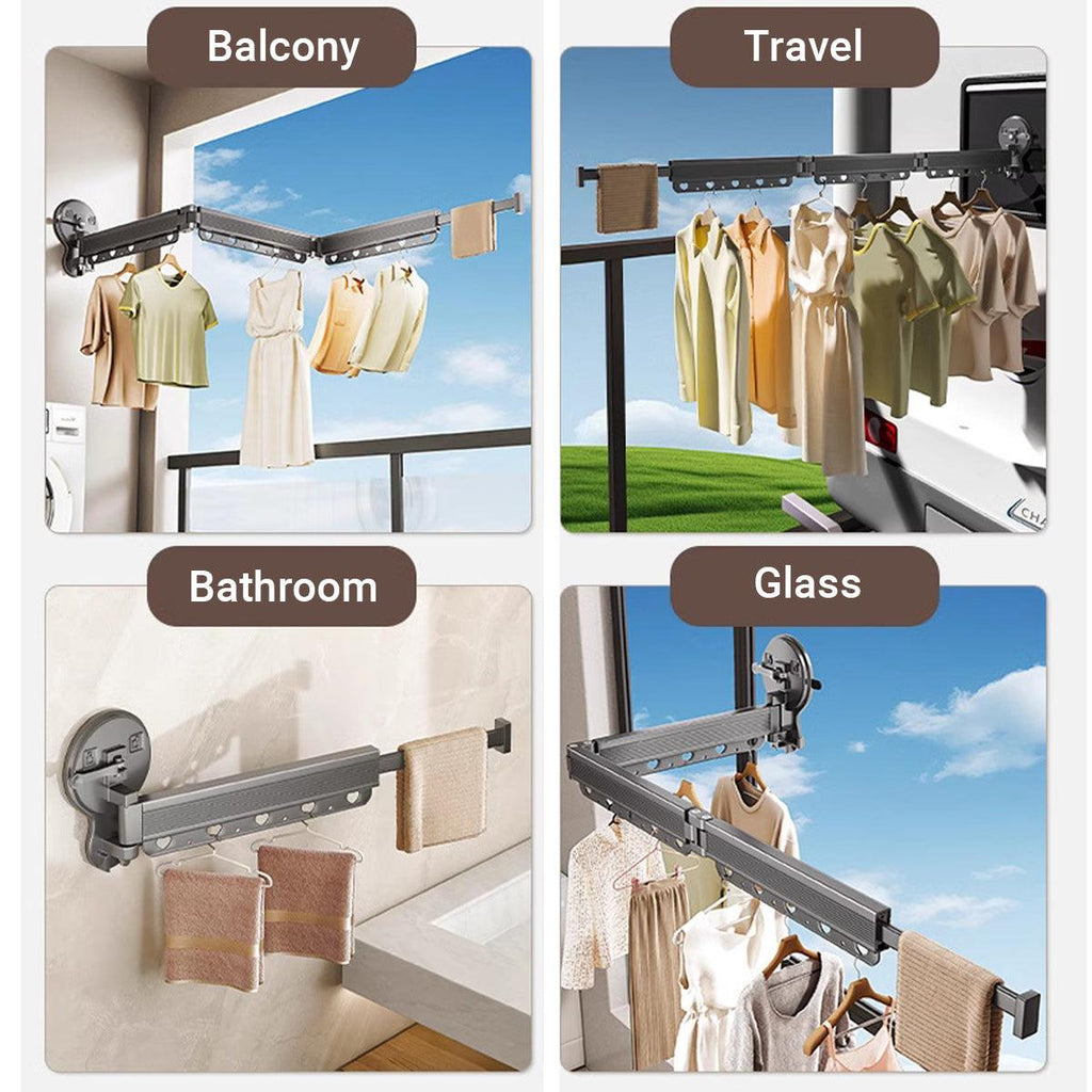 Folding Clothes Drying Rack Three Bar Styles | StorageOZ