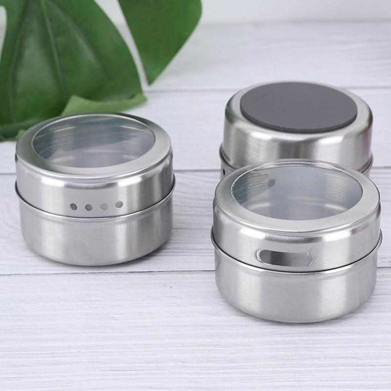 12 Pcs Spice Pots Kitchen Storage Organiser | StorageOZ