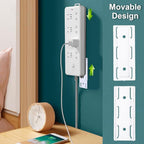4 Pcs Power Strip Wall Holders Organiser | StorageOZ