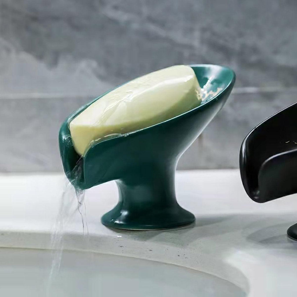 Ceramic Self Drain Soap Dish Three Colours | StorageOZ