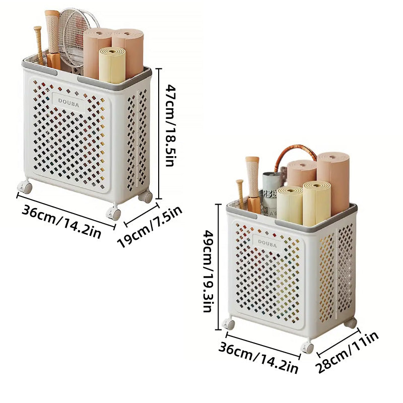 Laundry Basket with Wheels Two Size Options | StorageOZ