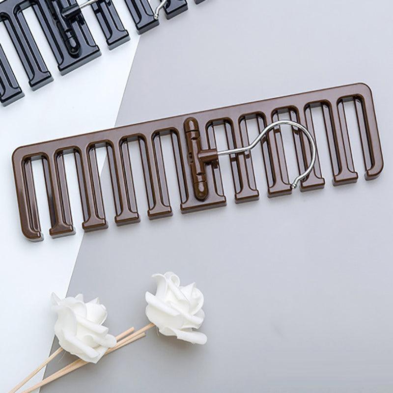 10 Hole Tie Belt Scarf Hanger Two Colours | StorageOZ