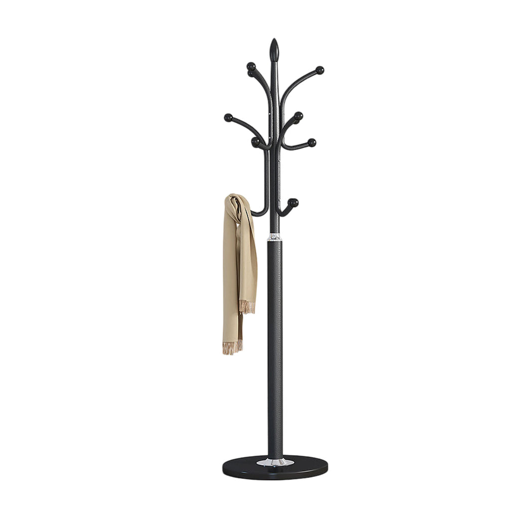 Black Floor Standing Bedroom Coat Rack Set | StorageOZ