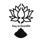 Lotus Shaped Wooden Wall Display Shelf Set | StorageOZ