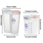 Clear Pantry Container 1.5L or 2.5L Rack | StorageOZ
