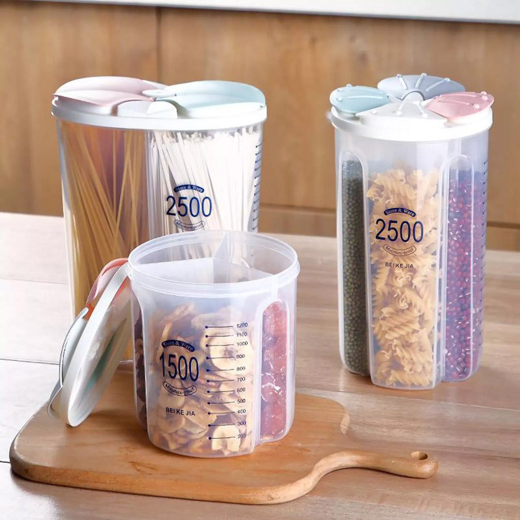 Clear Pantry Container 1.5L or 2.5L Rack | StorageOZ