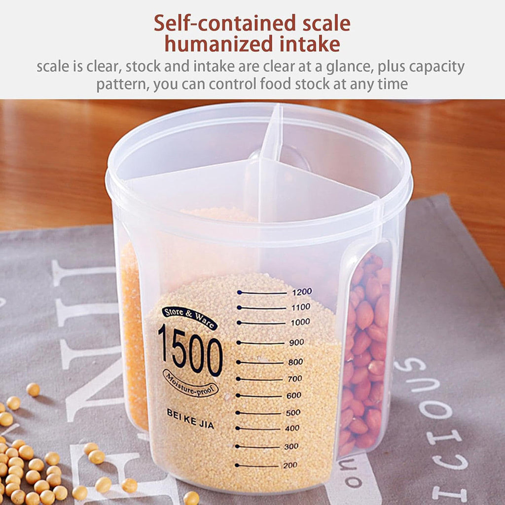 Clear Pantry Container 1.5L or 2.5L Rack | StorageOZ
