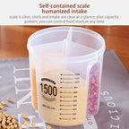 Clear Pantry Container 1.5L or 2.5L Rack | StorageOZ
