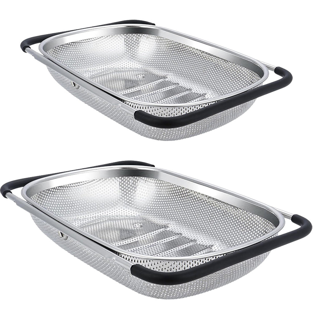 Drain Baskets Two Sizes Kitchen Organiser | StorageOZ