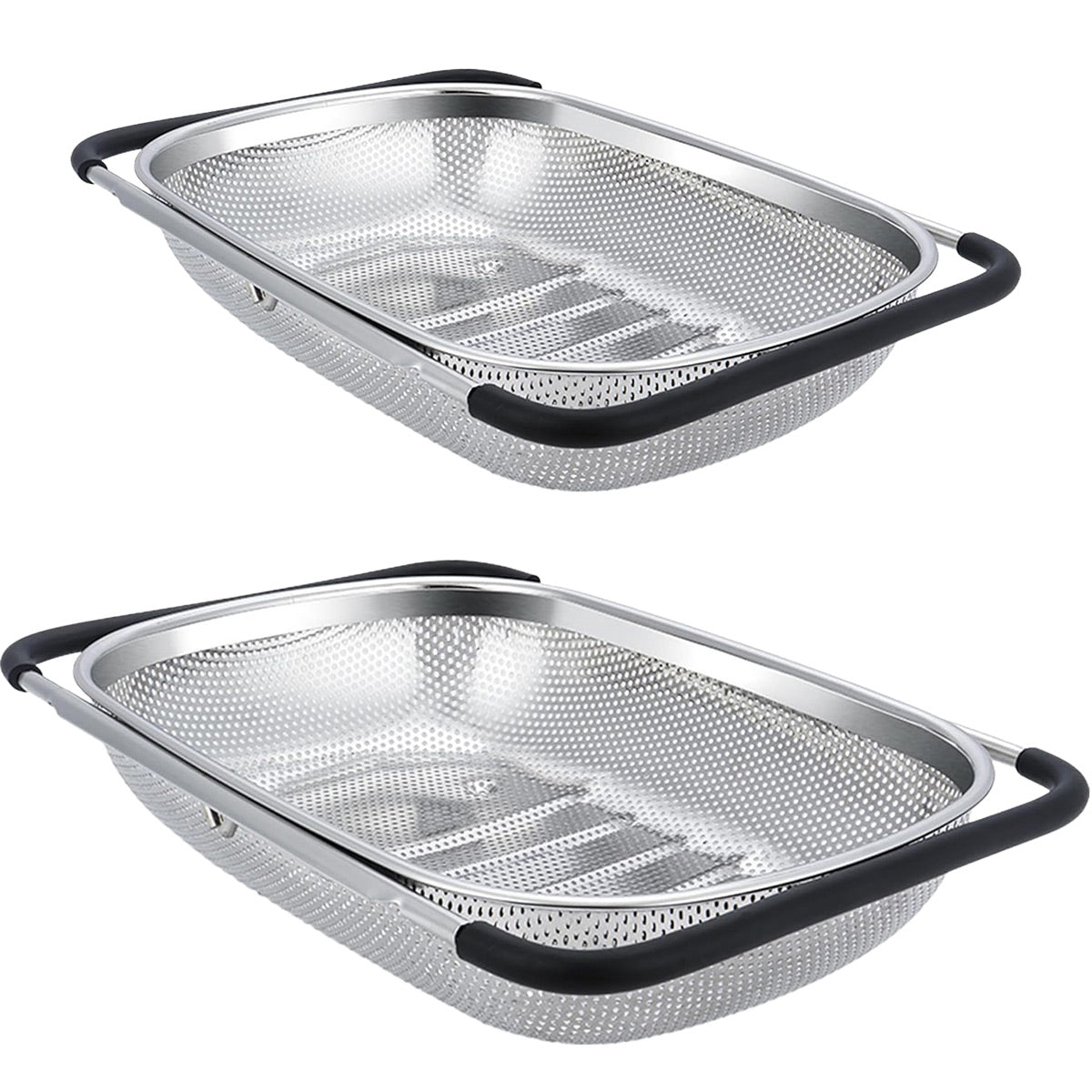 Drain Baskets Two Sizes Kitchen Organiser | StorageOZ