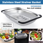 Drain Baskets Two Sizes Kitchen Organiser | StorageOZ