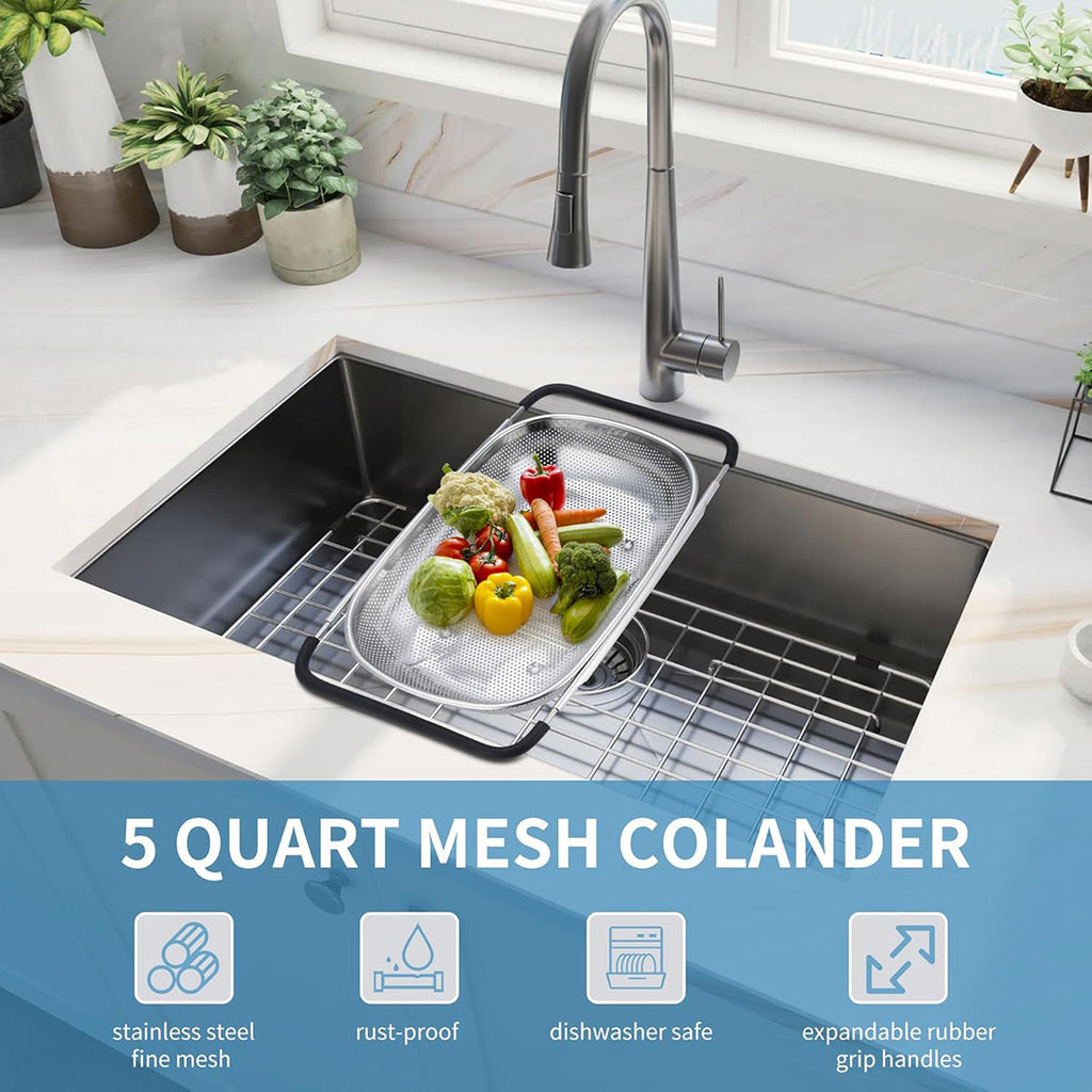 Drain Baskets Two Sizes Kitchen Organiser | StorageOZ