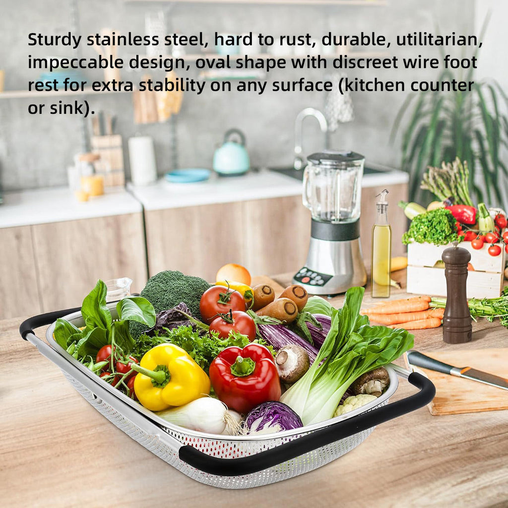 Drain Baskets Two Sizes Kitchen Organiser | StorageOZ