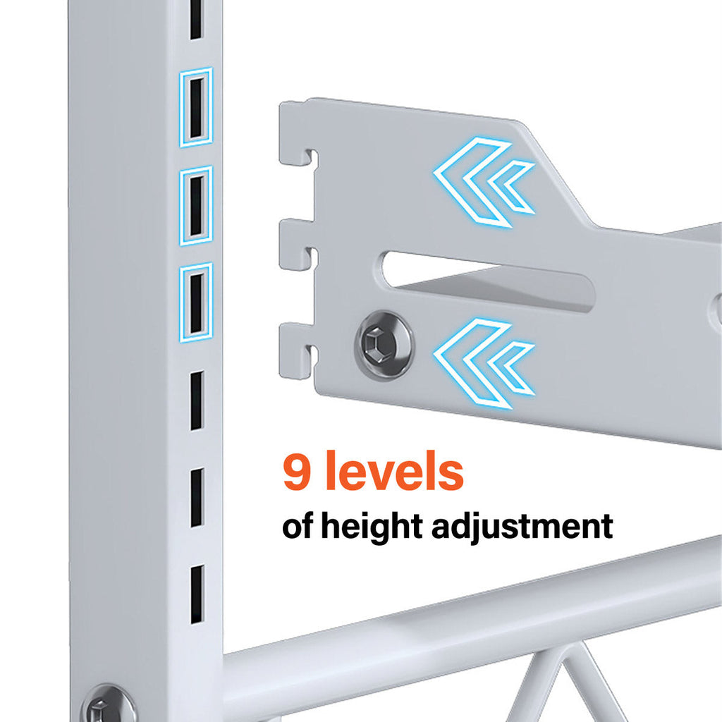 Expandable Steel Appliance Rack Two Heights | StorageOZ