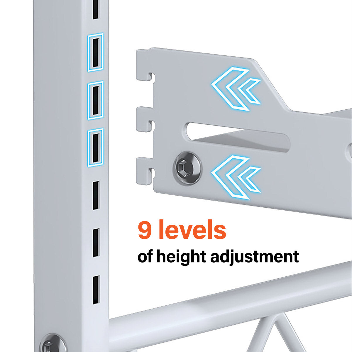 Expandable Steel Appliance Rack Two Heights | StorageOZ