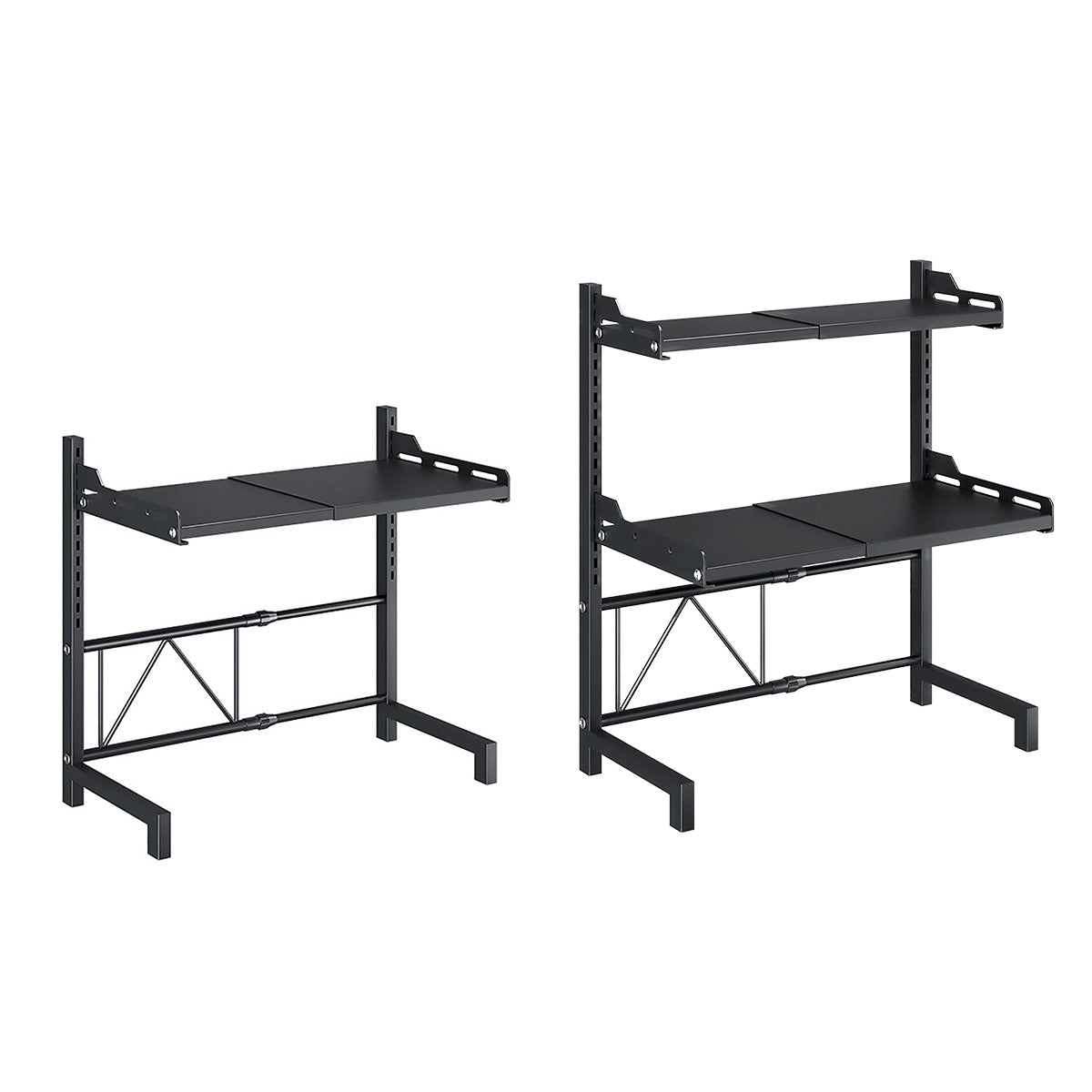 Expandable Steel Appliance Rack Two Heights | StorageOZ