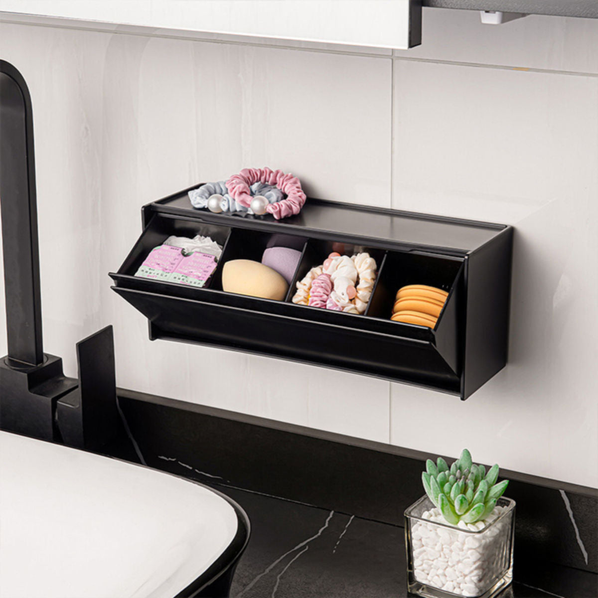 3 Pcs Wall Flip Divider Storage Boxes Set | StorageOZ