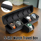 5 Slot EVA Watch Travel Storage Case Set | StorageOZ