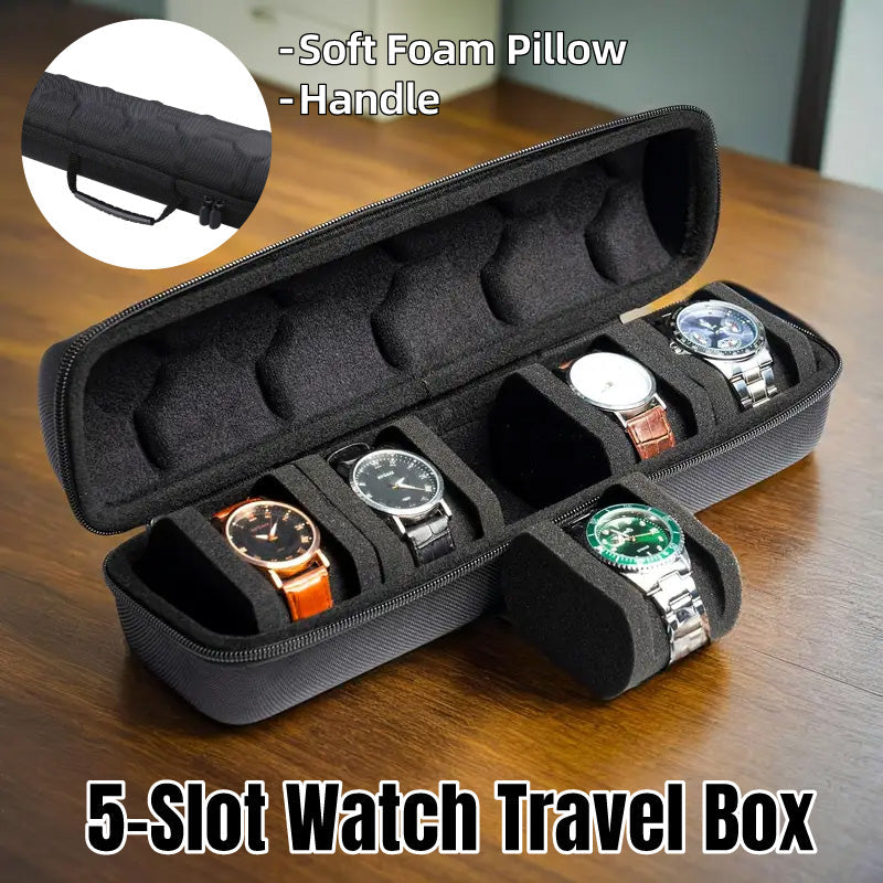 5 Slot EVA Watch Travel Storage Case Set | StorageOZ
