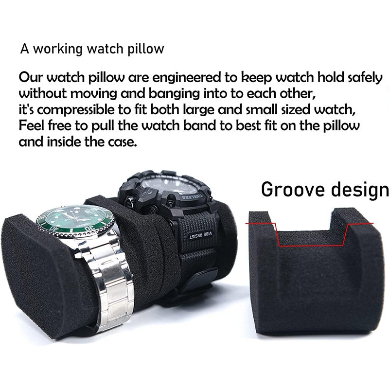 5 Slot EVA Watch Travel Storage Case Set | StorageOZ