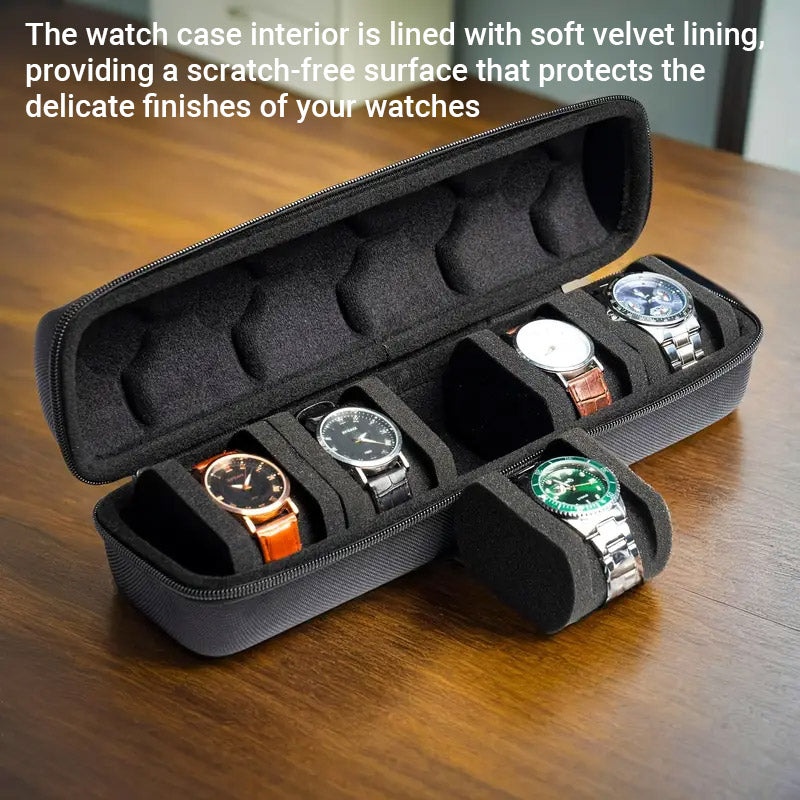 5 Slot EVA Watch Travel Storage Case Set | StorageOZ