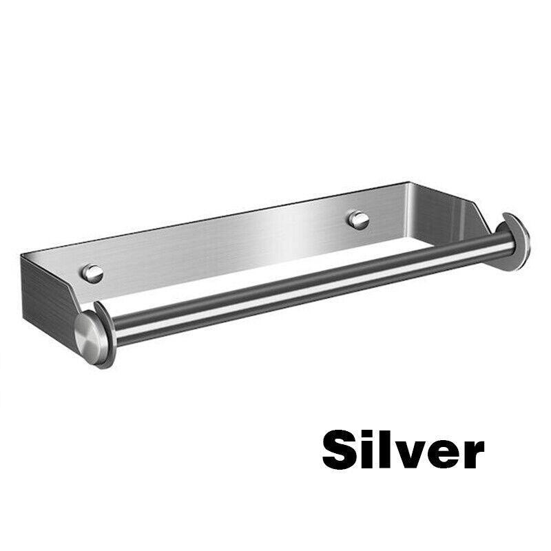 304 Steel Wall Paper Roll Holder Two Colours | StorageOZ