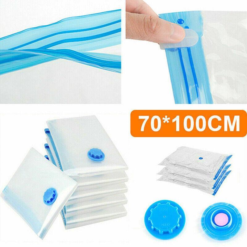 6 Pcs Vacuum Compression Bags Four Sizes | StorageOZ